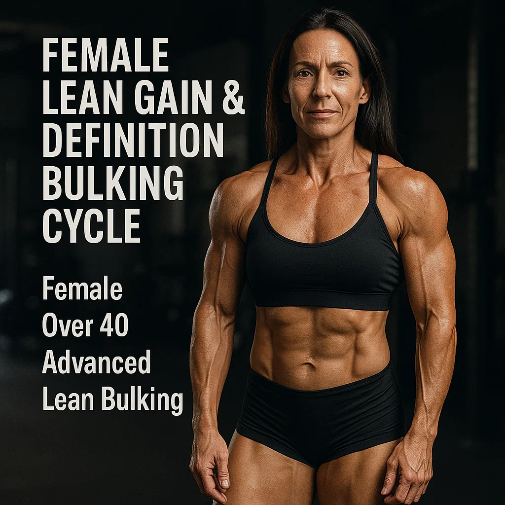 Female Lean Gain & Definition Bulking Cycle